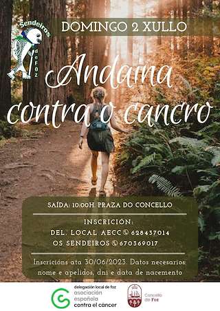 Andaina Contra o Cancro (2026) en Foz