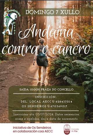 Andaina Contra o Cancro (2026) en Foz