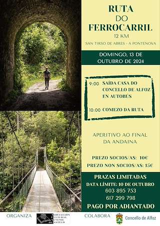 Andaina da Asociación Cultural O Castelo en Alfoz