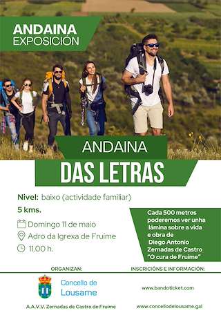 Andaina das Letras (2026) en Lousame