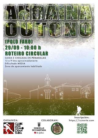 Andaina de Outono Pola Serra do Faro (2026) en Chantada