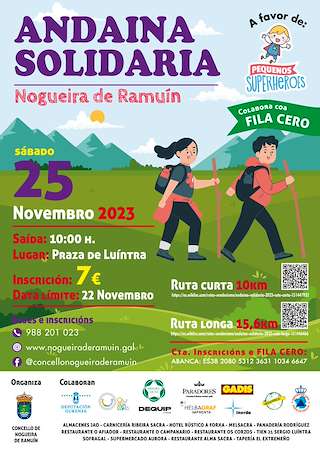 Andaina Solidaria en Nogueira de Ramuín