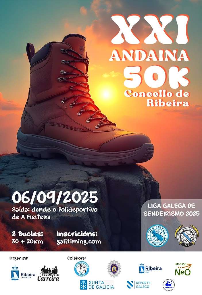 XXI Andaina 50K (2025) en Ribeira