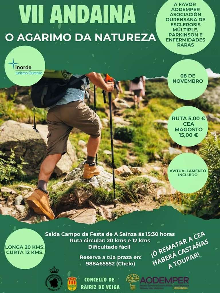 VII Andaina Agarimo da Natureza en Rairiz de Veiga