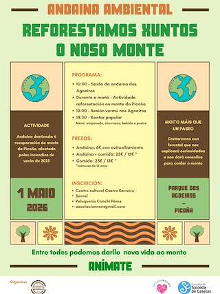 Fechas, información, programa, cartel, imágenes, mapa y ubicación de Andaina Ambiental  (2026)  en  Salceda de Caselas
