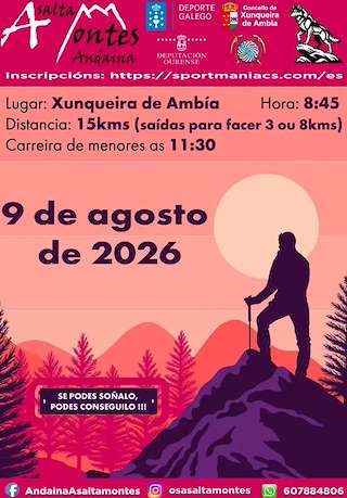 Fechas, información, programa, cartel, imágenes, mapa y ubicación de VIII Andaina Asaltamontes (2026)  en  Xunqueira de Ambía