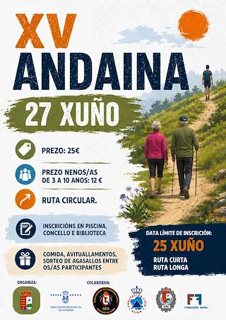 Fechas, información, programa, cartel, imágenes, mapa y ubicación de XV Andaina (2026) en Avión