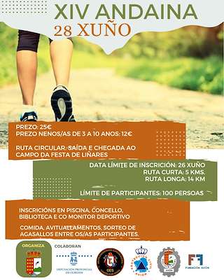 Fechas, información, programa, cartel, imágenes, mapa y ubicación de XIV Andaina  en  Avión