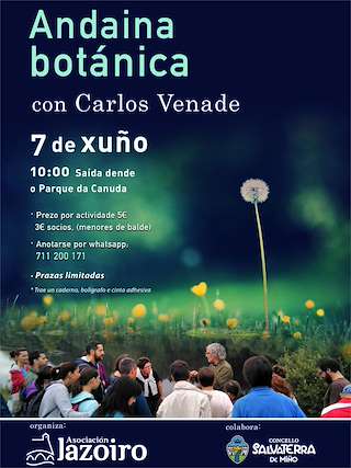 Fechas, información, programa, cartel, imágenes, mapa y ubicación de Andaina Botánica (2026)  en  Salvaterra do Miño