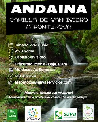 Fechas, información, programa, cartel, imágenes, mapa y ubicación de Andaina Capilla de San Isidro  en  As Somozas