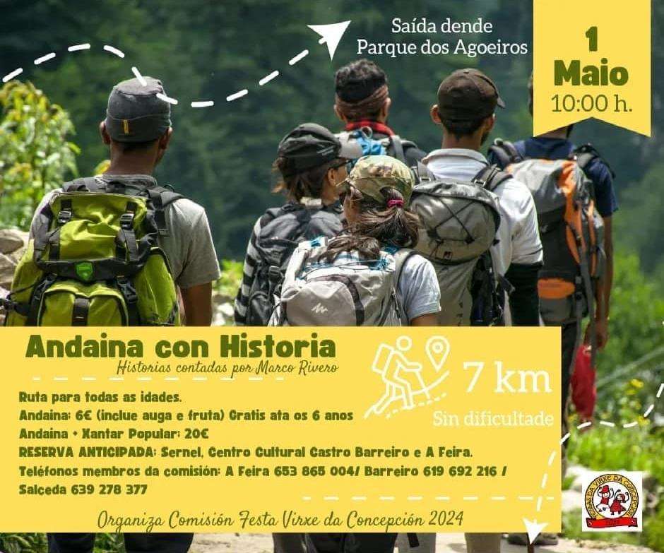 Andaina con Historia - Xantar Popular en Salceda de Caselas