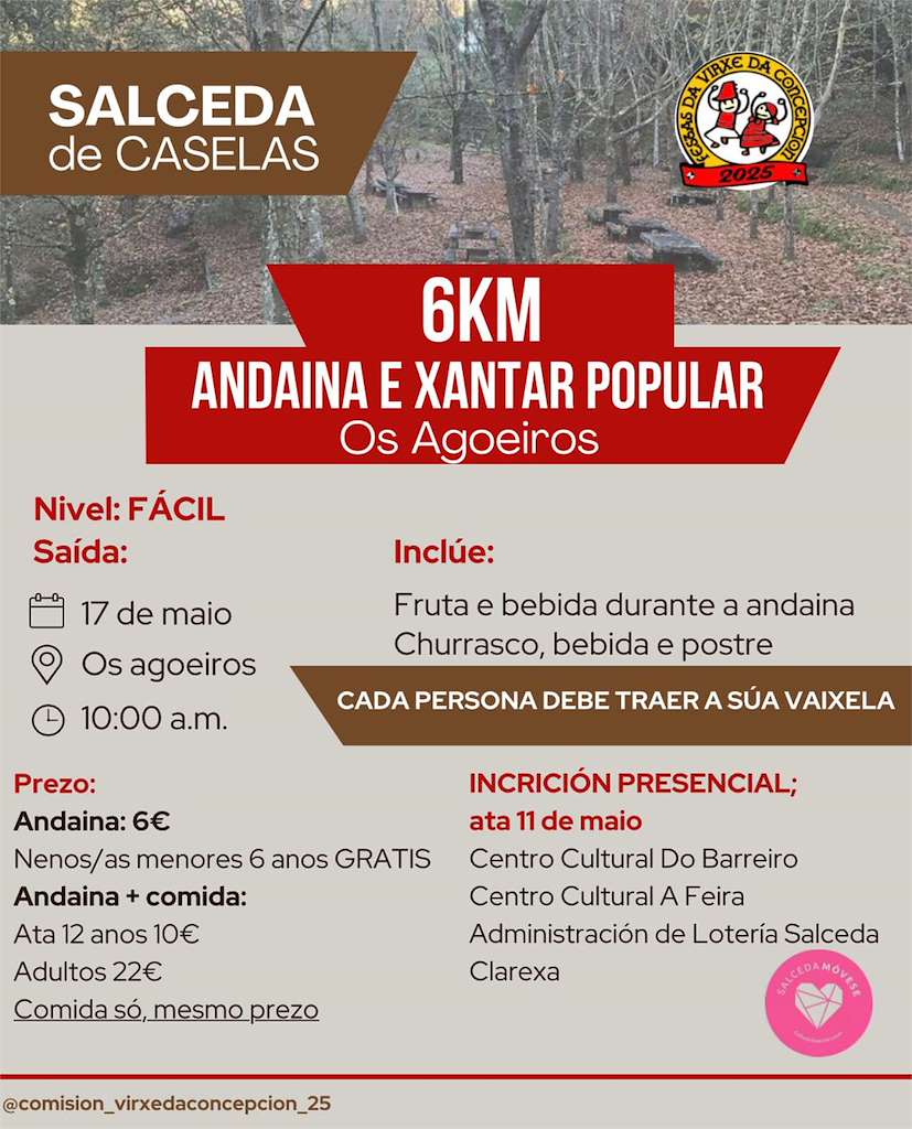 Andaina con Historia - Xantar Popular (2025) en Salceda de Caselas