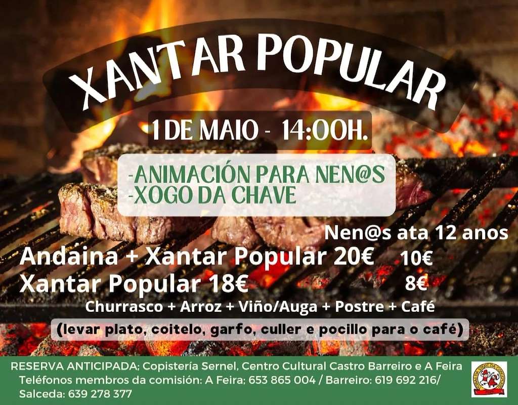 Andaina con Historia - Xantar Popular (2024) en Salceda de Caselas