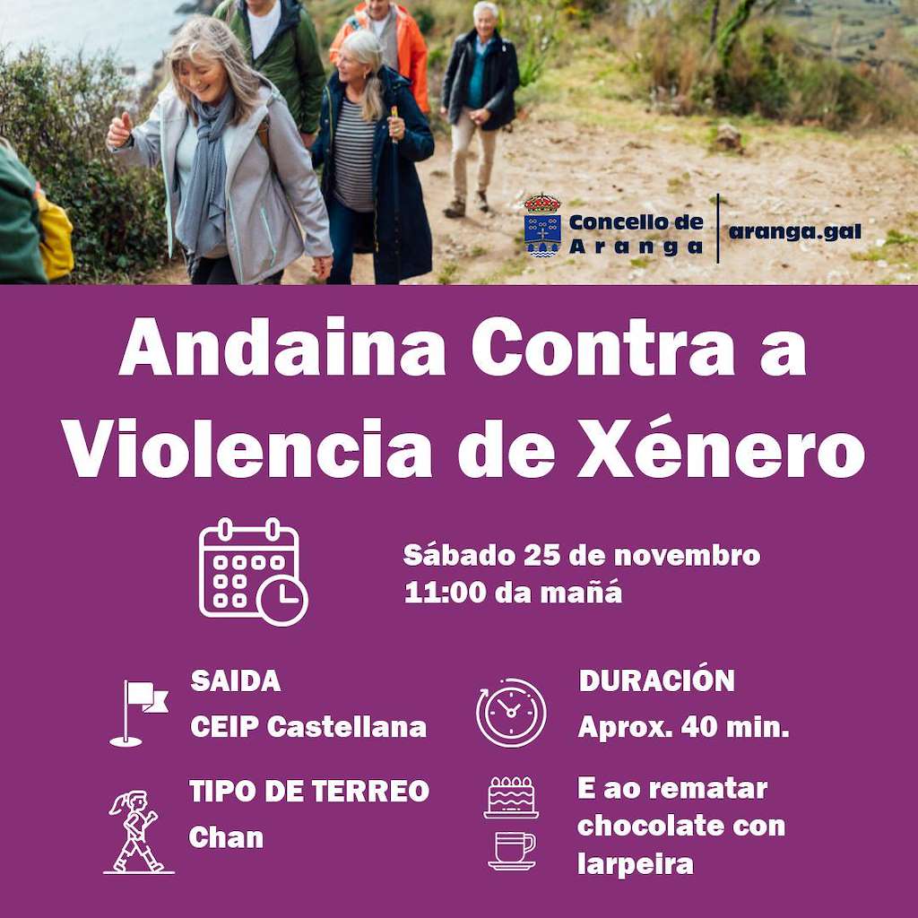 Andaina Contra a Violencia de Xénero en Aranga