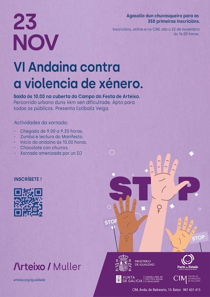 V Andaina Contra a Violencia de Xénero en Arteixo