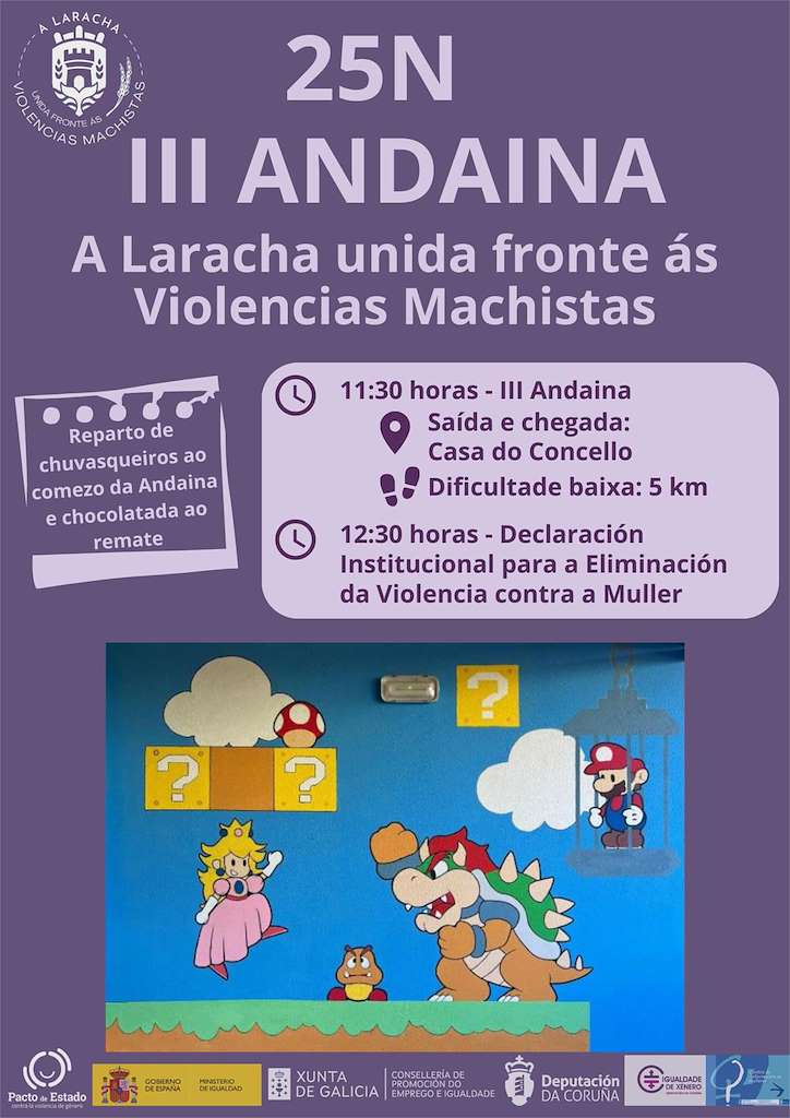 III Andaina Contra a Violencia de Xénero en Laracha