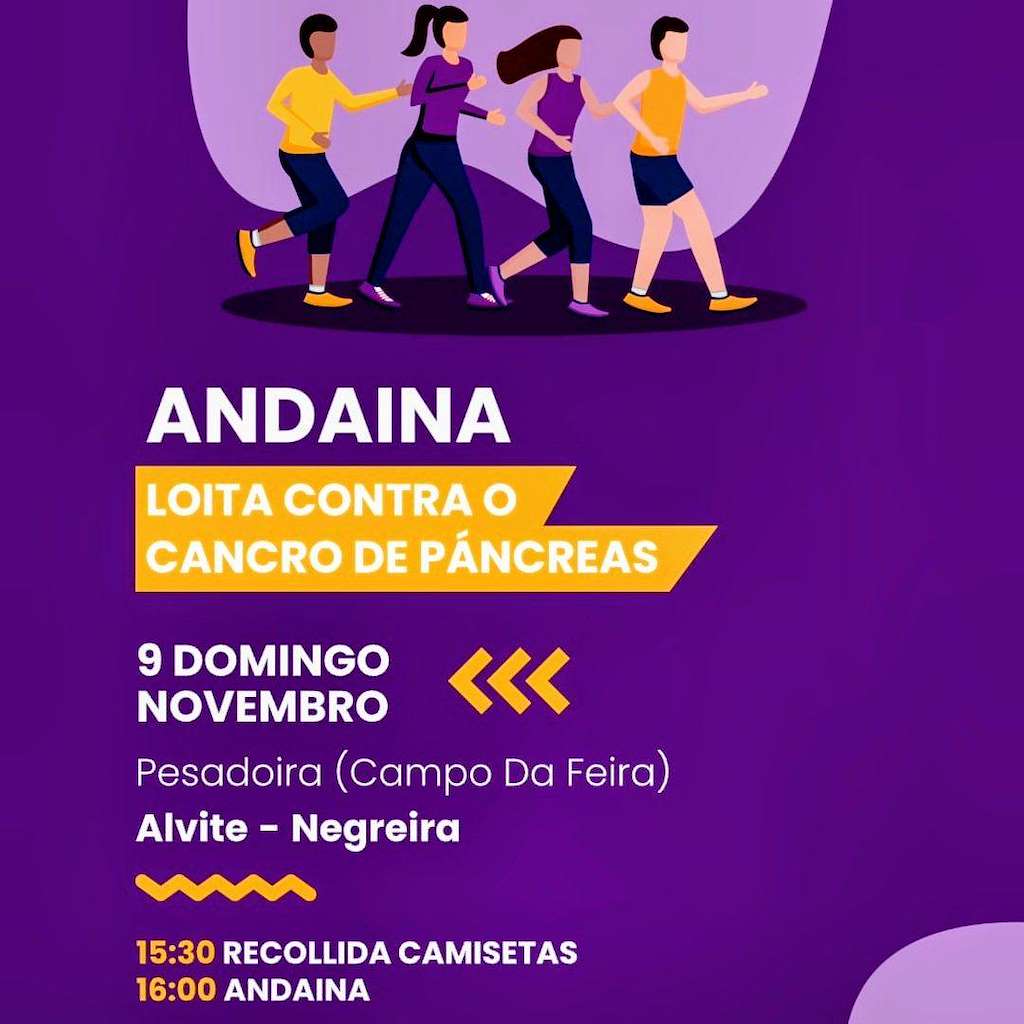 Andaina Contra o Cancro de Páncreas en Negreira