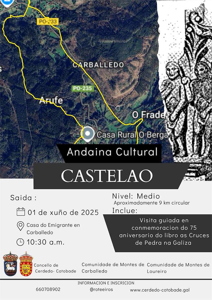 Andaina Cultural Castelao (2025) en Cerdedo-Cotobade