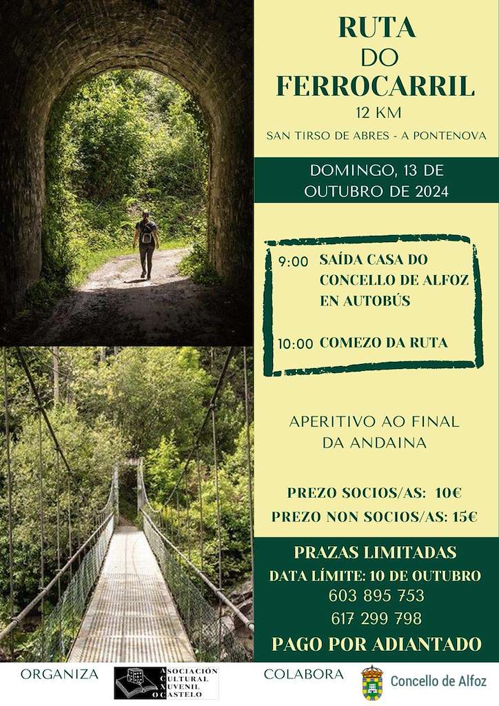 Andaina da Asociación Cultural O Castelo en Alfoz
