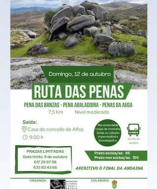 Fechas, información, programa, cartel, imágenes, mapa y ubicación de Andaina da Asociación Cultural O Castelo (2025)  en  Alfoz