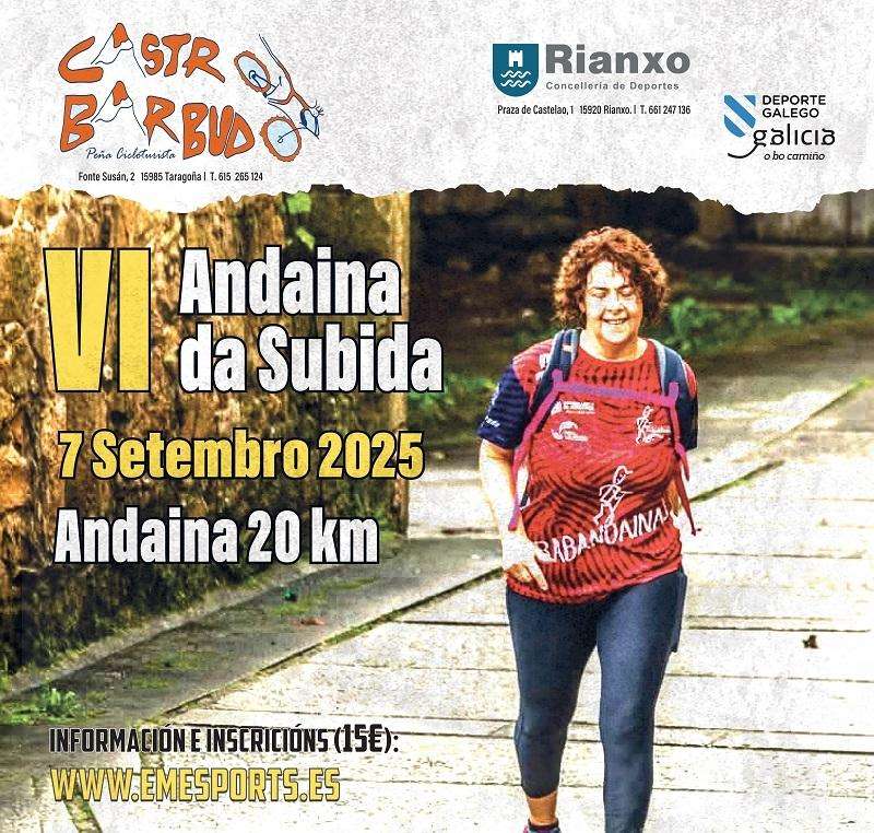 VI Andaina da Subida ao Castro Barbudo (2025) en Rianxo