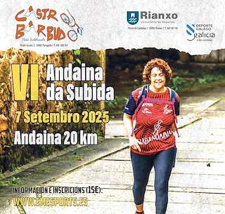 Fechas, información, programa, cartel, imágenes, mapa y ubicación de VI Andaina da Subida ao Castro Barbudo  en  Rianxo