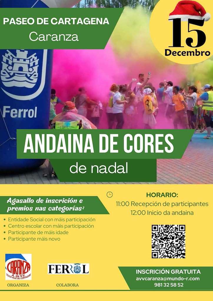 Andaina de Cores de Caranza en Ferrol