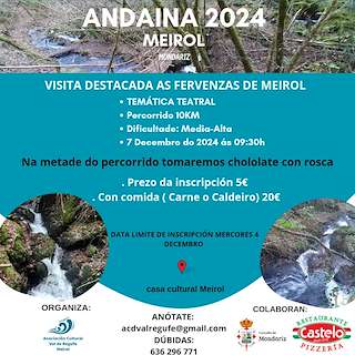 Fechas, información, programa, cartel, imágenes, mapa y ubicación de Andaina de Meirol  en  Mondariz
