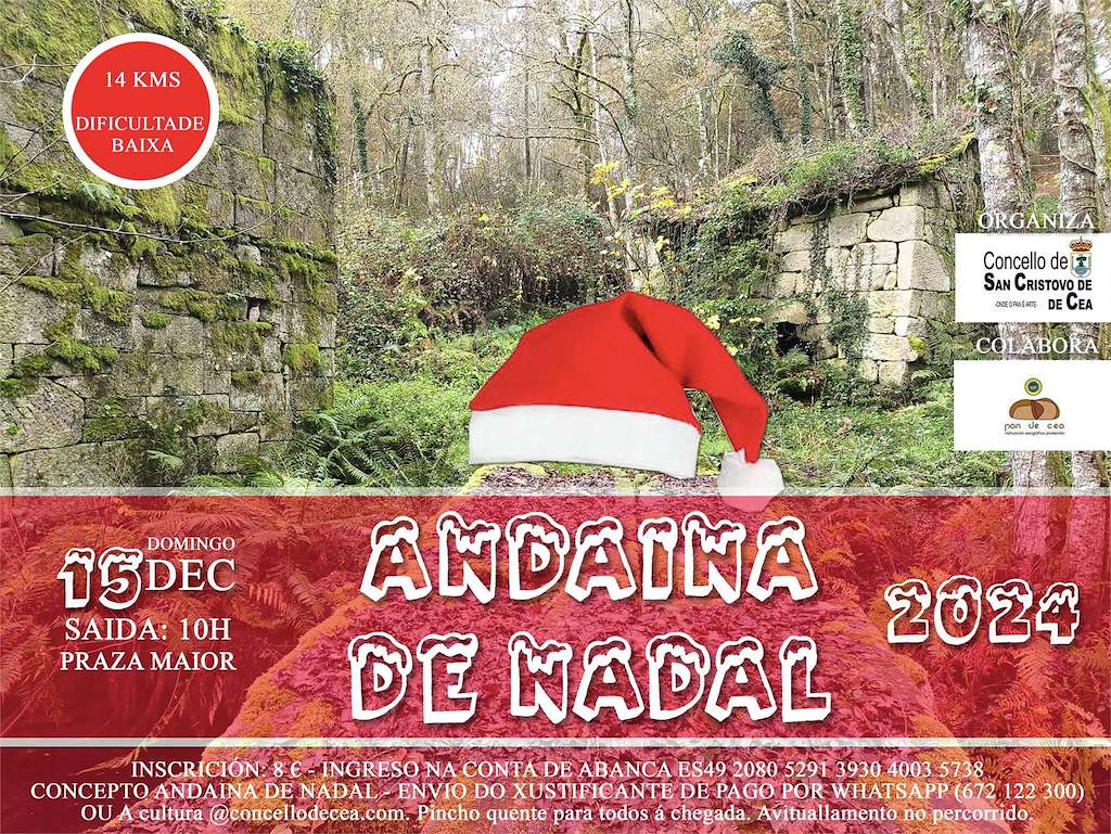 Andaina de Nadal en San Cristovo de Cea