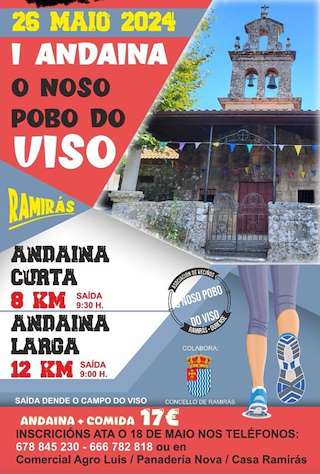 Fechas, información, programa, cartel, imágenes, mapa y ubicación de I Andaina de O Viso   en  Ramirás