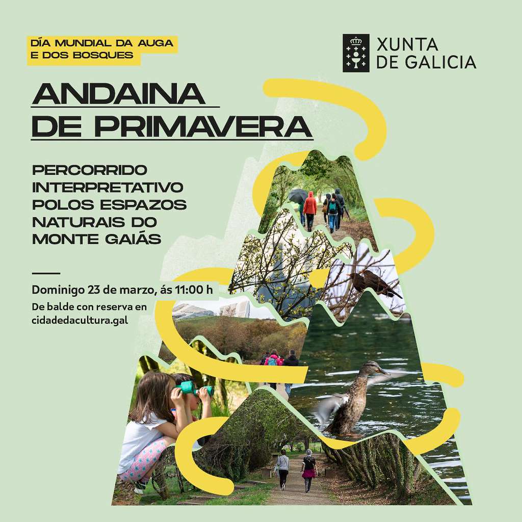 Andaina de Primavera en Santiago de Compostela