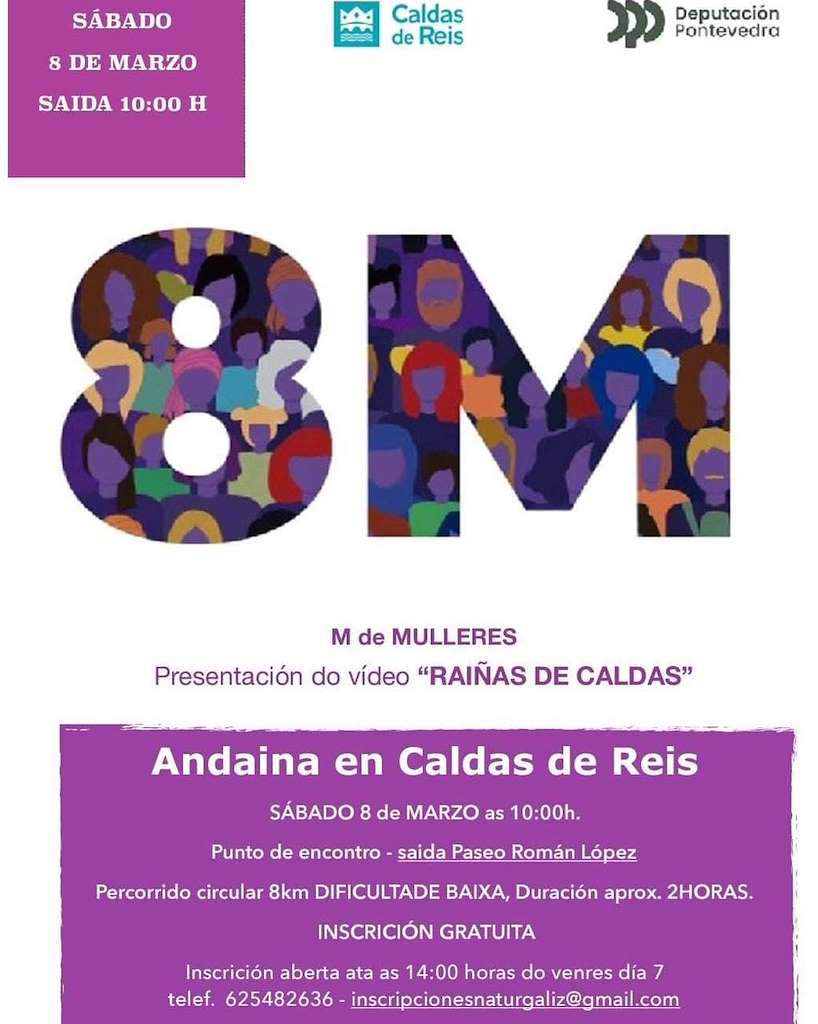 Andaina Día da Muller en Caldas de Reis