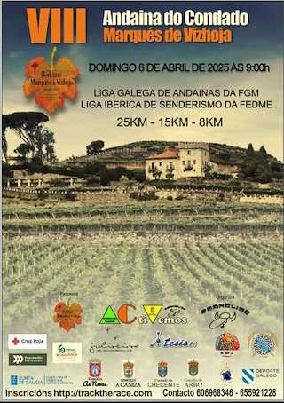 Fechas, información, programa, cartel, imágenes, mapa y ubicación de VIII Andaina do Condado Marqués de Vizhoja   en  Arbo