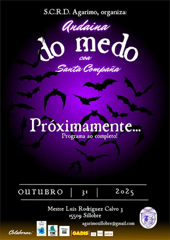 Andaina do Medo coa Santa Compaña de Sillobre en Fene