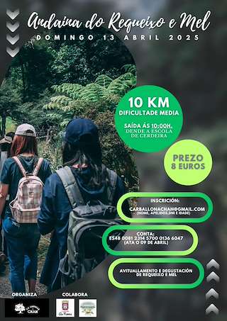 Fechas, información, programa, cartel, imágenes, mapa y ubicación de Andaina do Requeixo e Mel  en  As Neves