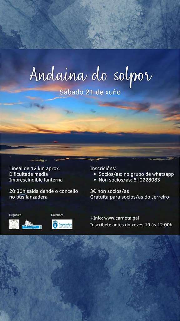 Andaina do Solpor  en Carnota