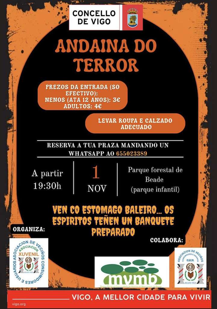 Andaina do Terror de Beade en Vigo