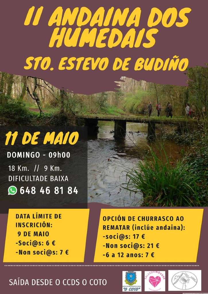 II Andaina dos Humedais  en Salceda de Caselas
