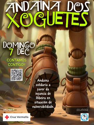 Fechas, información, programa, cartel, imágenes, mapa y ubicación de Andaina dos Xoguetes (2025)  en  Ribeira