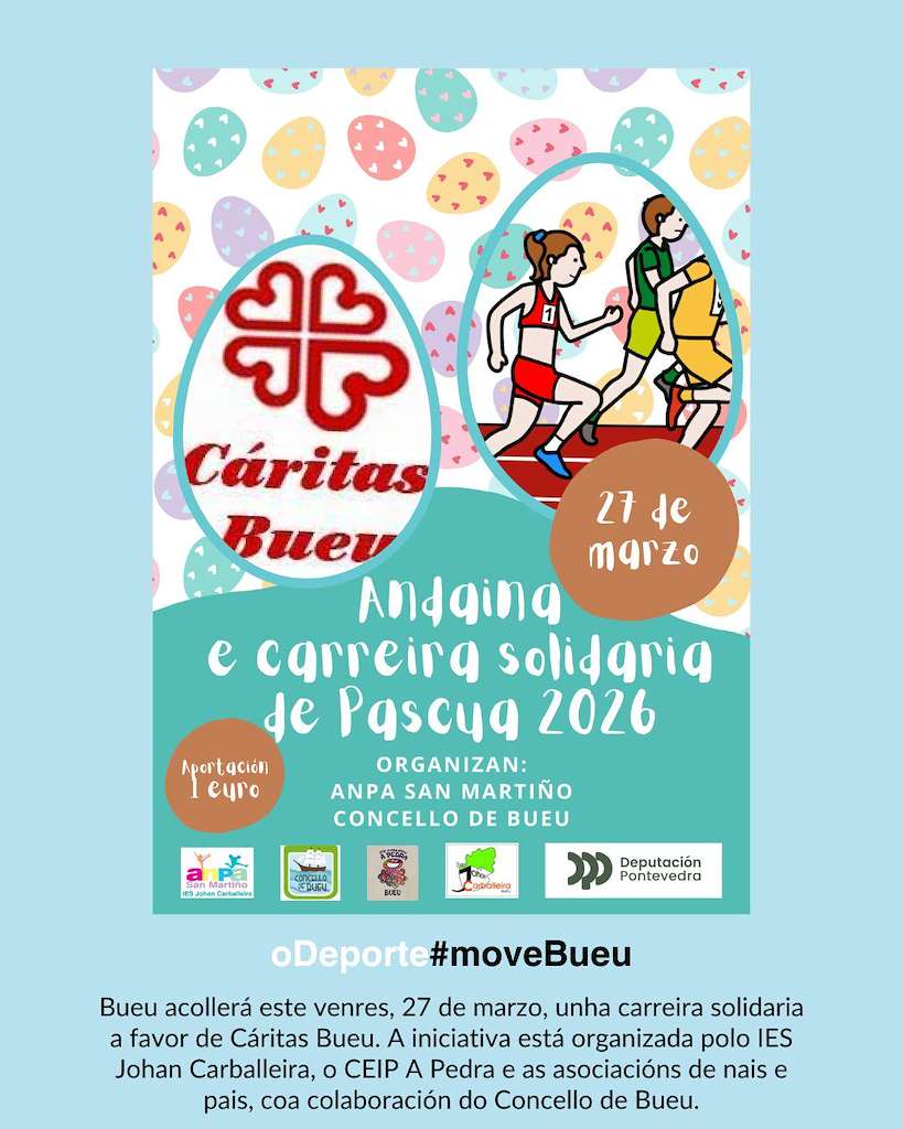 Andaina e Carreira Solidaria da Pascua  en Bueu