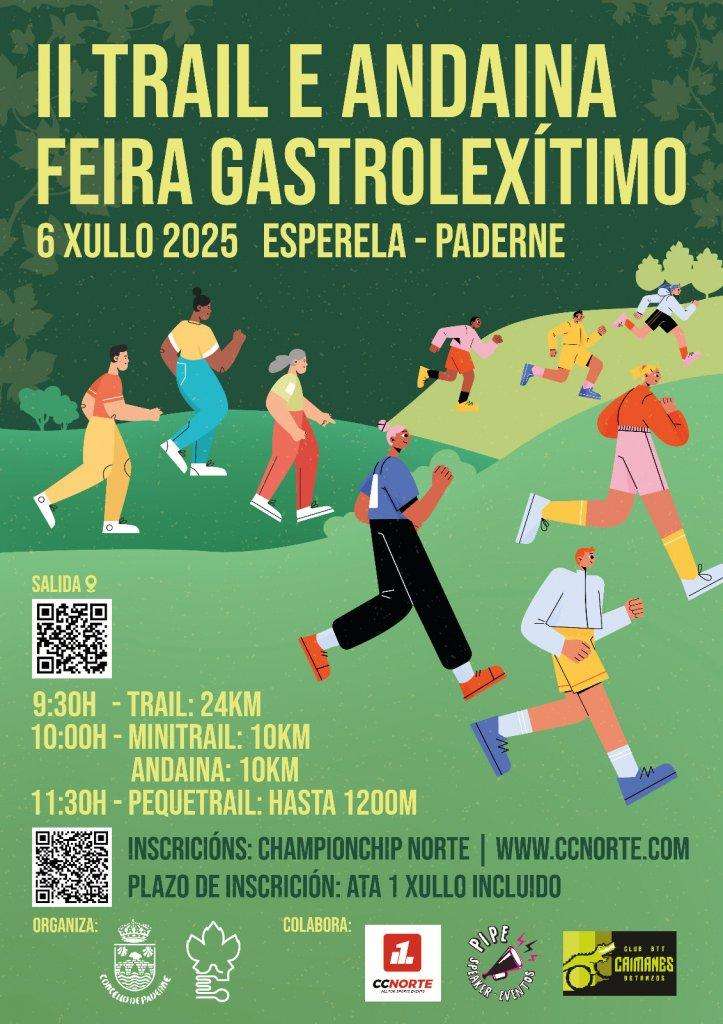II Andaina e Trail Gastro Lexitimo (2025) en Paderne