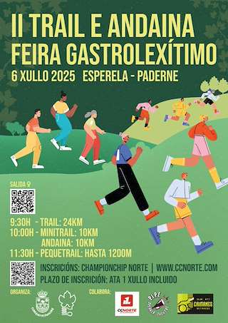 Fechas, información, programa, cartel, imágenes, mapa y ubicación de II Andaina e Trail Gastro Lexitimo  en  Paderne