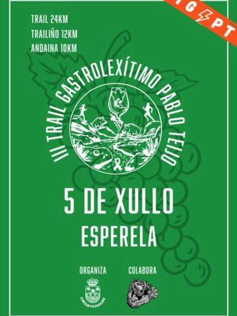 III Andaina e Trail Gastrolexítimo (2026) en Paderne