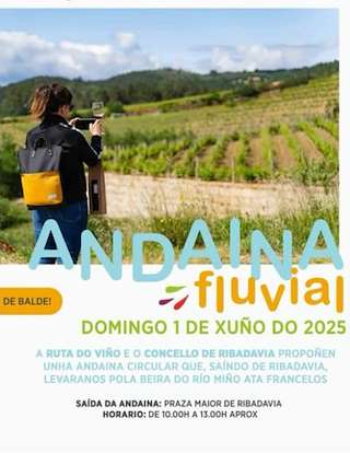 Fechas, información, programa, cartel, imágenes, mapa y ubicación de Andaina Fluvial   en  Ribadavia