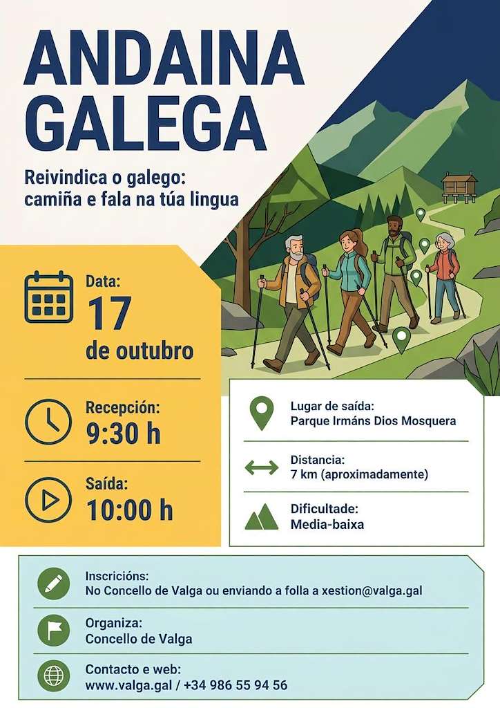 Andaina Galega (2026) en Valga