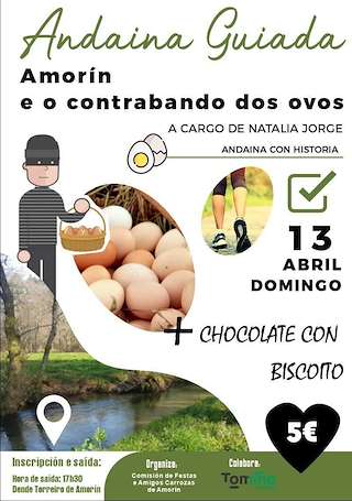 Fechas, información, programa, cartel, imágenes, mapa y ubicación de Andaina Guiada   en  Tomiño