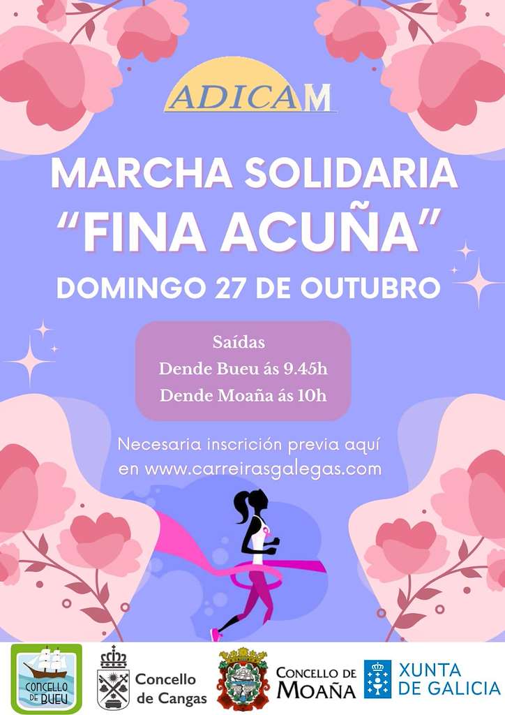 Andaina Marcha Fina Acuña en Bueu