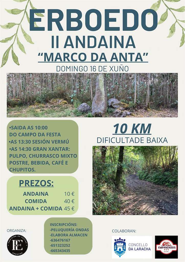 II Andaina Marco da Anta de Erboedo en Laracha