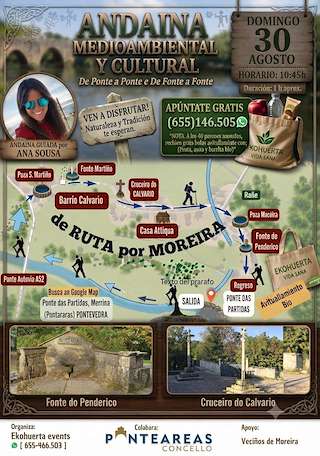 Fechas, información, programa, cartel, imágenes, mapa y ubicación de Andaina Medioambiental y Cultural (2026)  en  Ponteareas