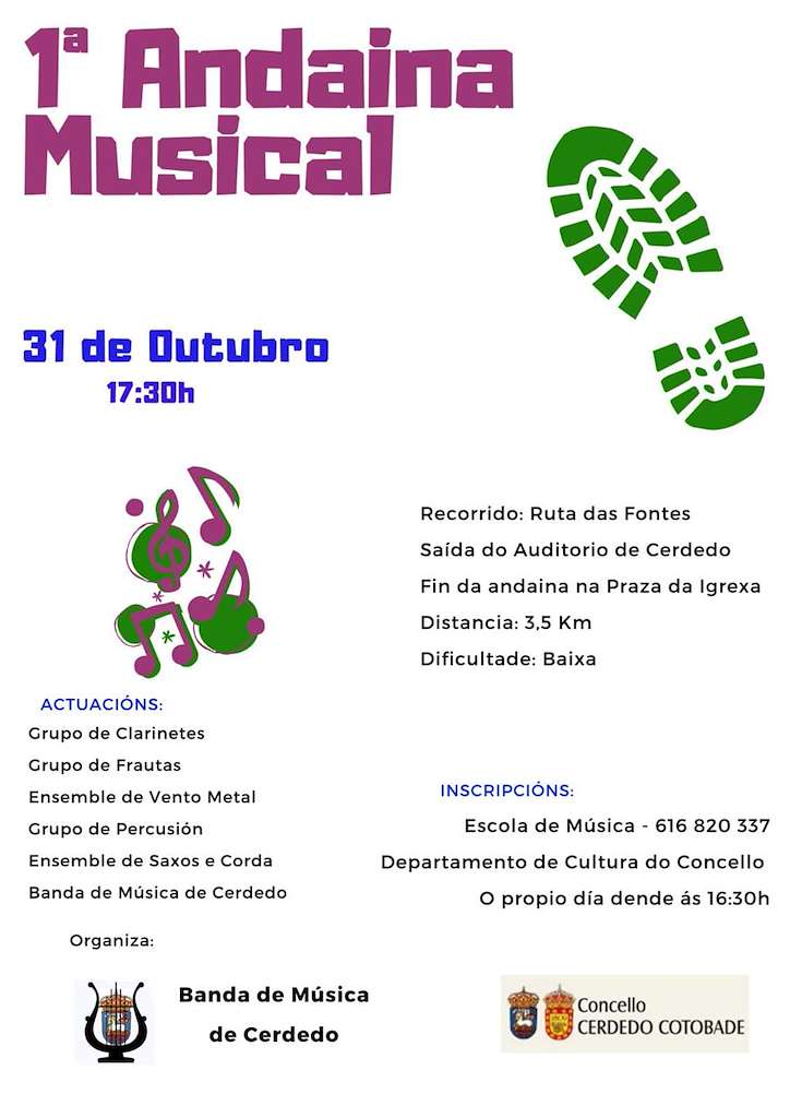 I Andaina Musical en Cerdedo-Cotobade